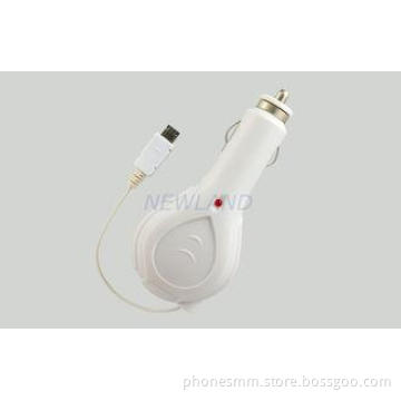 Truck Vehicle 12V Retractable Micro USB Charger / Micro USB